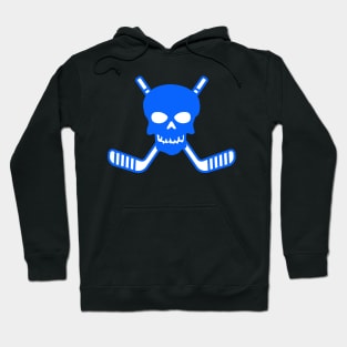 SKULL AND CROSSED HOCKEY STICKS Hoodie